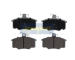 Sada brzdových destiček, kotoučová brzda JAPANPARTS PA-09106AF