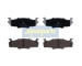 Sada brzdových platničiek kotúčovej brzdy JAPANPARTS PA-0983AF