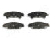 Sada brzdových destiček, kotoučová brzda JAPANPARTS PA-2014AF