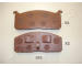 Sada brzdových destiček, kotoučová brzda JAPANPARTS PA-253AF