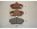 Sada brzdových destiček, kotoučová brzda JAPANPARTS PA-496AF