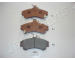Sada brzdových destiček, kotoučová brzda JAPANPARTS PA-500AF