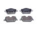Sada brzdových platničiek kotúčovej brzdy JAPANPARTS PP-0128AF