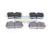 Sada brzdových destiček, kotoučová brzda JAPANPARTS PP-0223AF