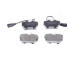 Sada brzdových destiček, kotoučová brzda JAPANPARTS PP-0938AF