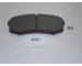 Sada brzdových destiček, kotoučová brzda JAPANPARTS PP-201AF