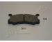 Sada brzdových destiček, kotoučová brzda JAPANPARTS PP-341AF