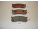 Sada brzdových destiček, kotoučová brzda JAPANPARTS PP-389AF