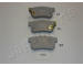 Sada brzdových destiček, kotoučová brzda JAPANPARTS PP-495AF