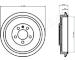 Brzdový bubon JAPANPARTS TA-0906