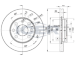 Brzdový kotouč ICER 78BD1440-2
