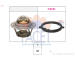 Termostat chladenia FACET 7.7972