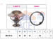 Termostat, chladivo FACET 7.7979