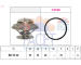 Termostat, chladivo FACET 7.7996