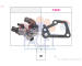 Termostat, chladivo FACET 7.8095
