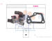 Termostat, chladivo FACET 7.8096