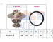 Termostat, chladivo FACET 7.8218