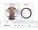 Termostat, chladivo FACET 7.8317