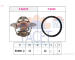 Termostat, chladivo FACET 7.8334