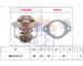 Termostat, chladivo FACET 7.8335