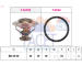 Termostat, chladivo FACET 7.8370