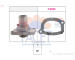 Termostat, chladivo FACET 7.8482