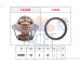Termostat, chladivo FACET 7.8517