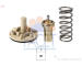 Termostat, chladivo FACET 7.8689S