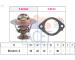 Termostat, chladivo FACET 7.8869