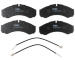 Sada brzdových destiček, kotoučová brzda TRW GDB1609