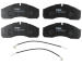 Sada brzdových destiček, kotoučová brzda TRW GDB1610