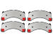Sada brzdových platničiek kotúčovej brzdy TRW GDB2004