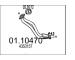 Výfuková trubka MTS 01.10470