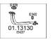 Výfuková trubka MTS 01.13130
