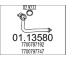 Výfuková trubka MTS 01.13580