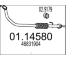 Výfuková trubka MTS 01.14580