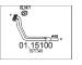 Výfuková trubka MTS 01.15100