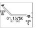 Výfuková trubka MTS 01.15750