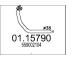 Výfuková trubka MTS 01.15790
