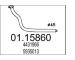 Výfuková trubka MTS 01.15860