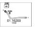 Výfuková trubka MTS 01.16200
