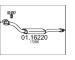Výfuková trubka MTS 01.16220