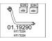 Výfuková trubka MTS 01.19290