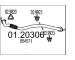 Výfuková trubka MTS 01.20306
