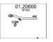 Výfuková trubka MTS 01.20600
