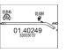Výfuková trubka MTS 01.40249