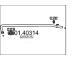 Výfuková trubka MTS 01.40314