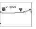 Výfuková trubka MTS 01.40420