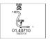 Výfuková trubka MTS 01.40710