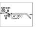 Výfuková trubka MTS 01.41080
